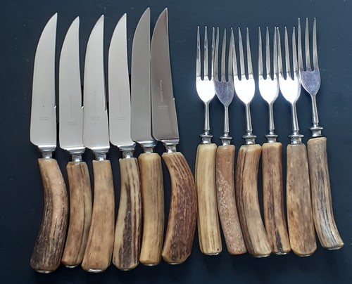 Vtg viners horn stag antler - viners,