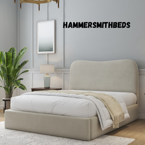 New teddy bed frame - frame, plush