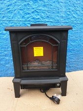 Beldray 1800w Black Electric Flame Fire Stove Suite EH3215JDWFOB
