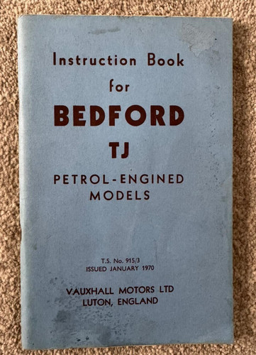 1970 bedford petrol van - 1970, tj