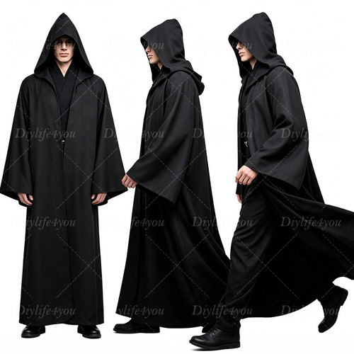 Hooded robe star wars - star,