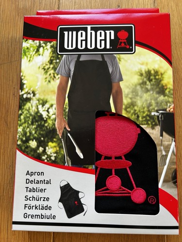 Bnwt weber bbq apron one - apron, size