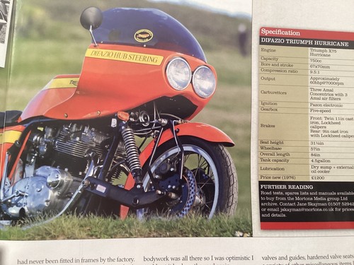Difazio triumph hurricane x75 - hurricane,