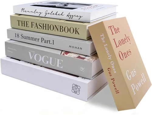 Decorative books set - decorative, 6