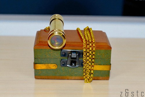 Solid brass kaleidoscope - solid,