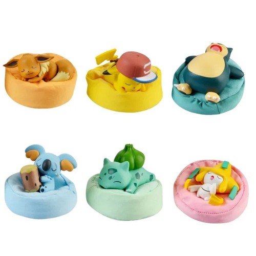 Pokemon sleeping figures - sleeping,