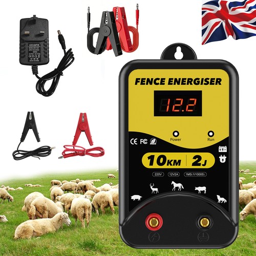 Electric fence energiser - fence, 12v