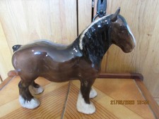 vintage beswick shire horse