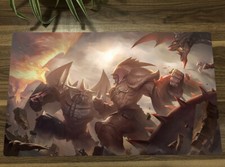 YGO Playmat Exodia VS 3 Gods