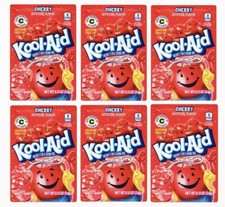 Kool Aid Cherry Flavor Drink Mix 3.6g (PACK OF 6)