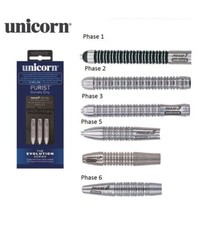 Unicorn Phil Taylor Purist Tungsten Steel Tip Darts - Barrels Only - All Phases