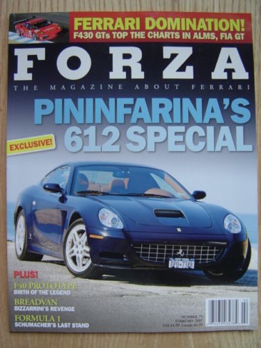 Forza magazine issue - issue, feb