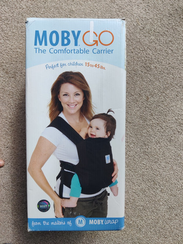 Moby baby carrier black - moby,