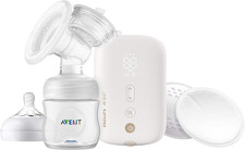 Electric Breast Pump Avent Premium Single Rechargeable Portable Quiet SCF396/11