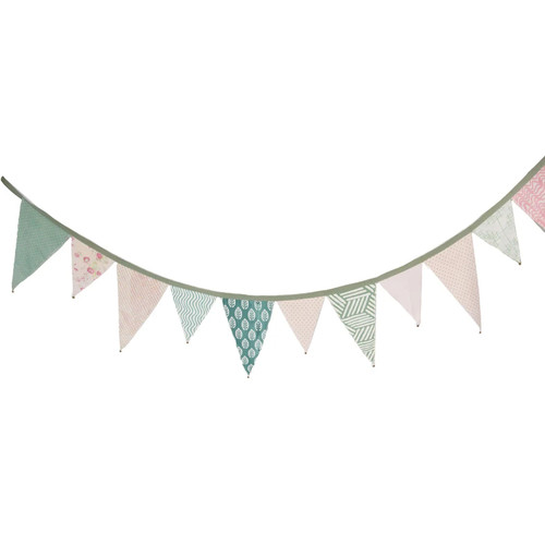 Fabric bunting wedding - fabric,