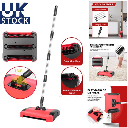 Manual carpet floor sweeper - carpet,