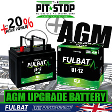 AGM 896 32Ah BATTERY UPGRADE FOR MURRAY LAWN MOWER - U1 12V | POSITIVE ON LEFT