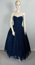 Vintage 1950s Black & Blue