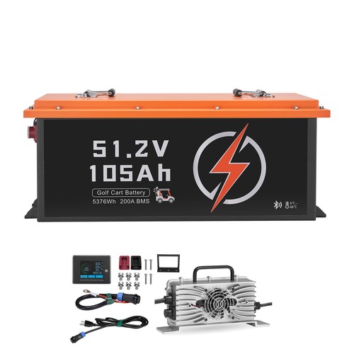 48v 105ah golf cart lithium - cart,