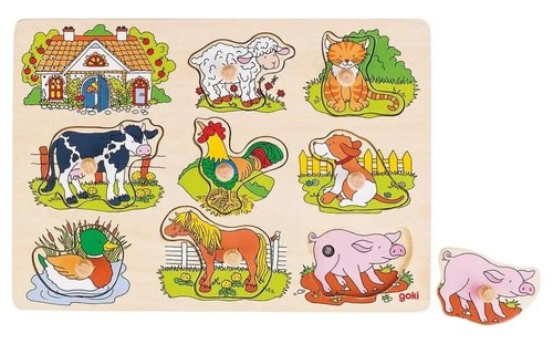 Goki sound puzzle - goki, animals