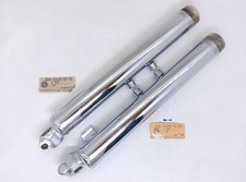 Pair Yamaha LS2 HX90 RS100 LS3 Front Fork Bottom Outer Tube NOS