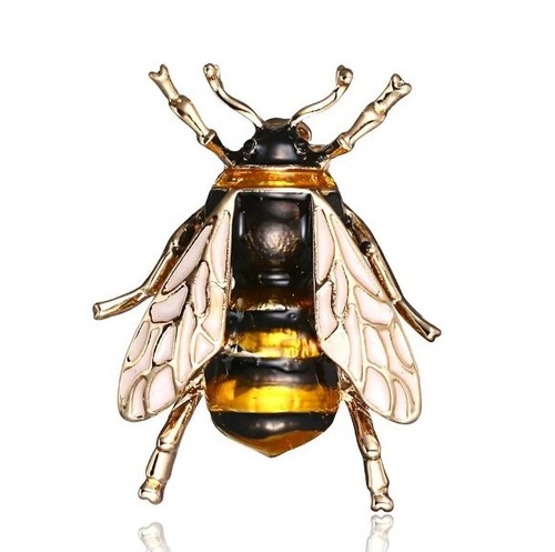 Bumble bee pin badge brooch - bumble,