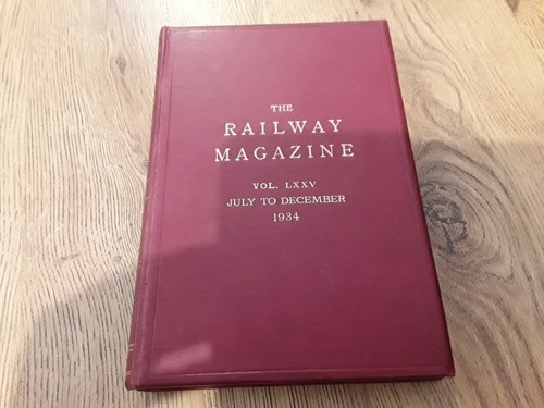 The railway magazine bound - the,