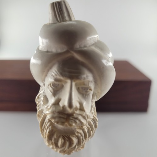 Large sultan meerschaum pipe - sultan,