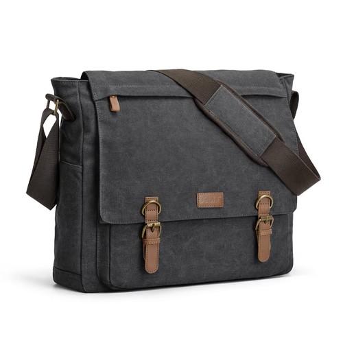 Canvas messenger bag - canvas, extra