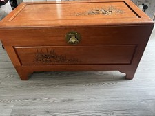 Chinese camphor wood box - camphor,