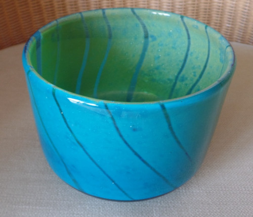 Mdina glass malta ming pattern - glass,