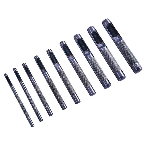 Piece hollow punch set belt - 9,