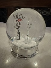 West Highland Terrier & Robins