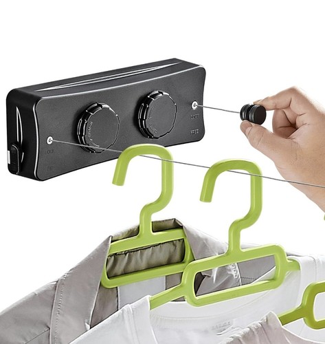 Retractable washing line - washing,