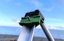 Sea fishing tripod clamp