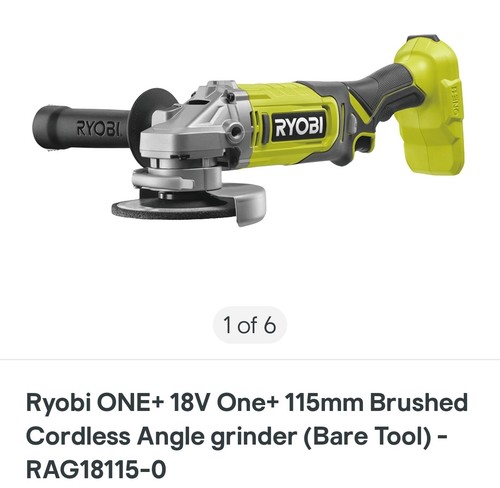 Ryobi rag18115 18v one - 18v, one+™