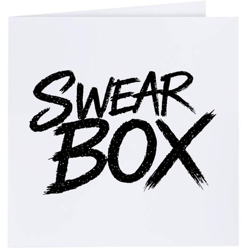 Swear box greeting - 'swear, /