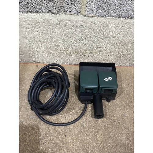 Masterplug ip44 double socket - double,