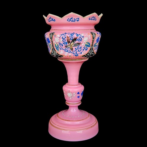 Antique victorian pink opaline - victorian,
