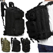 30L Military Tactical Backpack Molle Army Rucksack Outdoor Camping Hiking Bag