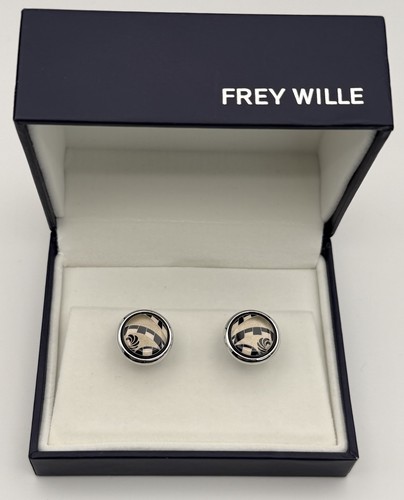 Frey wille enamel - frey, cufflinks