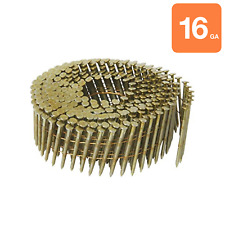 2. 1 X 25mm Ring Galv Flat Coil Nails, Coil of 250 Nails. 3 X Coils 750 Total