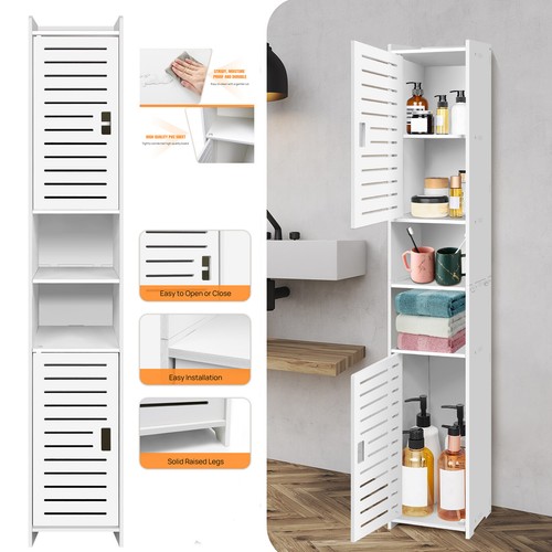 Slimline bathroom tallboy free - tallboy,