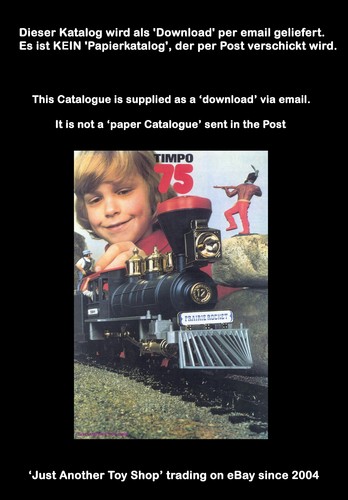 Timpo toys 1975 catalogue - 1975,