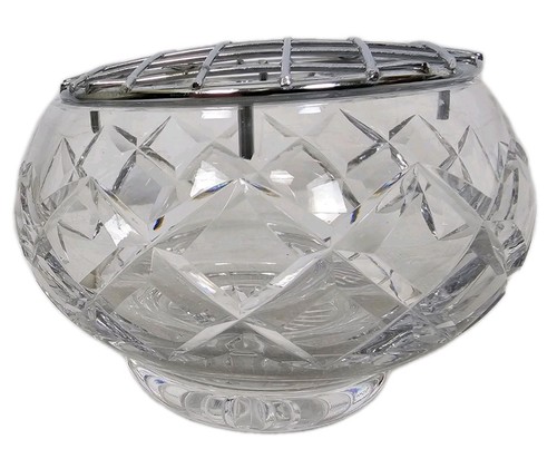 Flower bowl silver - bowl, frog