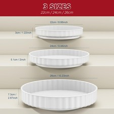 Lazy Susan Turntable, 3pcs