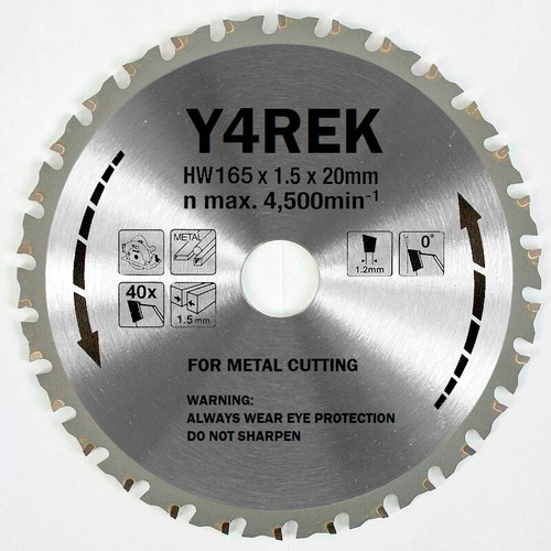 165mm 16mm 20mm 40t - 165mm,