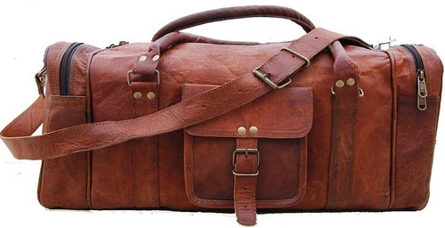 Men genuine vintage leather - men's,