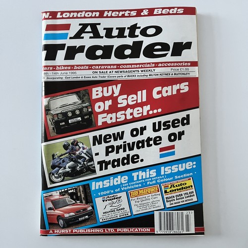 Auto trader magazine june - trader, 1995