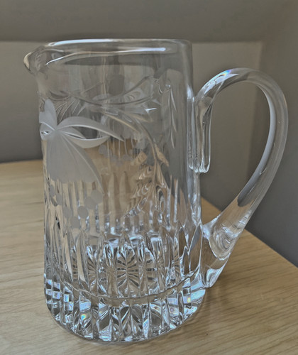 Royal brierley hand - cut, etched